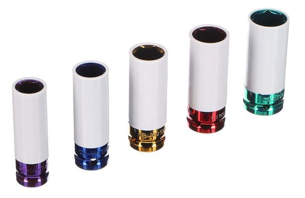 Rázové hlavice MECHANIC IMPACT 3, 1/2", 5ks