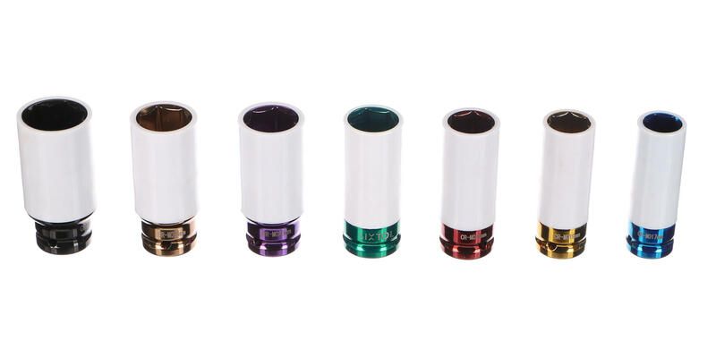 Rázové hlavice MECHANIC IMPACT 4, 1/2", 7ks