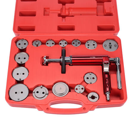 Pneumatický stlačovák brzdových pístů MECHANIC BRAKE SET PNEU 16, sada 16ks