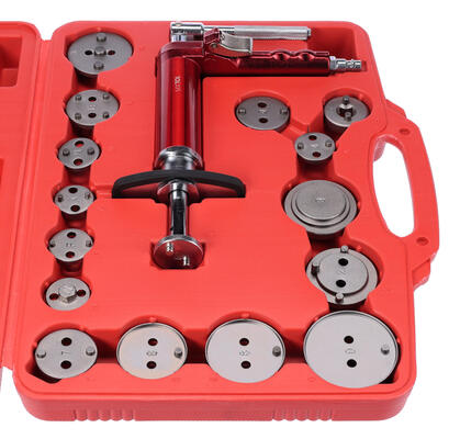 Pneumatický stlačovák brzdových pístů MECHANIC BRAKE SET PNEU 16, sada 16ks