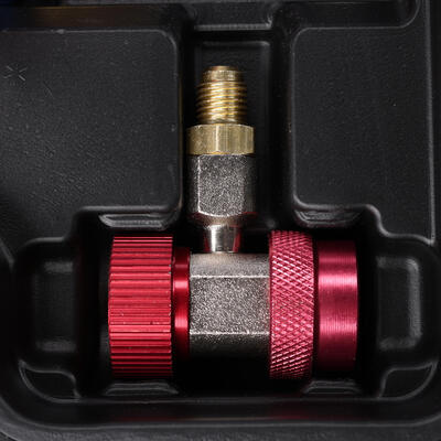 Sada na měření tlaku a těsnosti autoklimatizace MECHANIC AC TESTER 1