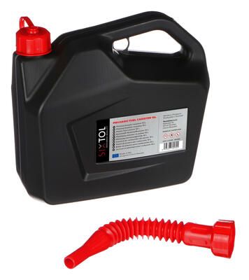 Kanystr plastový MECHANIC FUEL CANISTER 10L, černý
