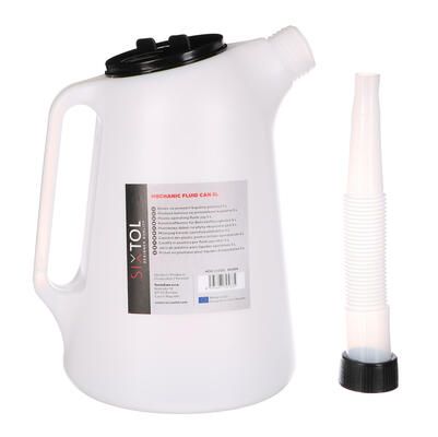 Konev na provozní kapaliny plastová MECHANIC FLUID CAN 5L