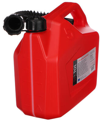 Kanystr plastový MECHANIC FUEL CANISTER RED 5L, červený