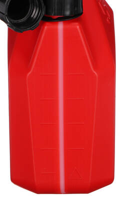 Kanystr plastový MECHANIC FUEL CANISTER RED 5L, červený