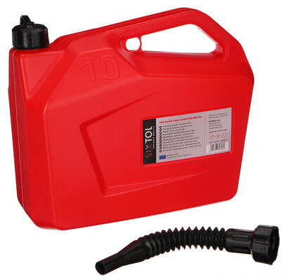Kanystr plastový MECHANIC FUEL CANISTER RED 10L, červený