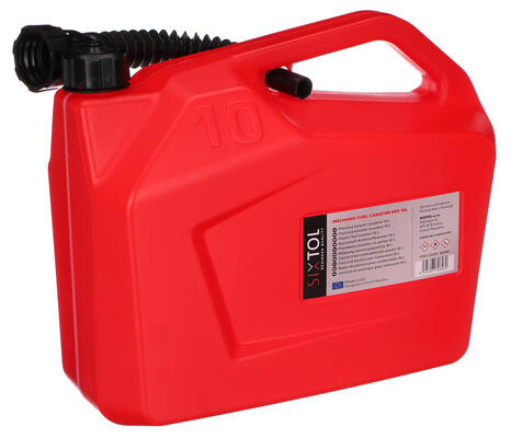 Kanystr plastový MECHANIC FUEL CANISTER RED 10L, červený