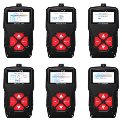 Digitální tester autobaterie BATTERY ONE v CZ/SK/EN/PL/ES