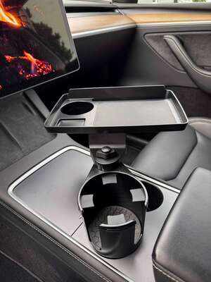 Multifunkční expandér do držáku nápojů se stolkem do auta CAR CUP HOLDER 8