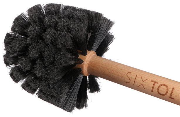 Kulatý kartáč pro čištění těla jízdního kola nebo motorky CAR DETAILING WOOD BRUSH 1