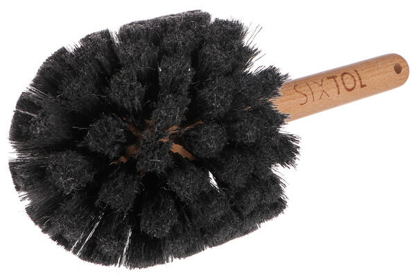 Kulatý kartáč pro čištění těla jízdního kola nebo motorky CAR DETAILING WOOD BRUSH 1