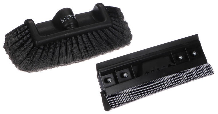 Průtokový kartáč na mytí auta se dvěma nástavci CAR DETAILING WASH BRUSH SET 1, 160cm