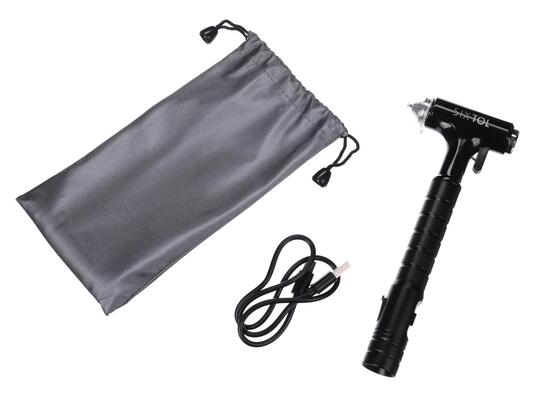 Víceúčelové bezpečnostní kladivo 3 v 1 CAR SAFETY HAMMER 1, 310 g