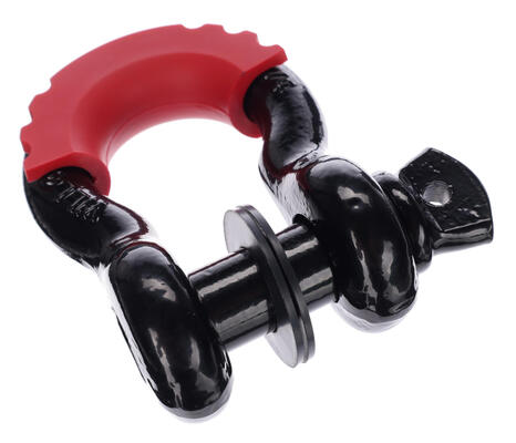 Offroadový třmen s pryžovým chráničem CAR SHACKLE 1, nosnost 4,75 t