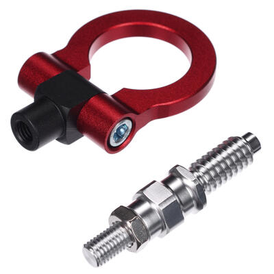 Tažné oko CAR TOW HOOK 2, červené