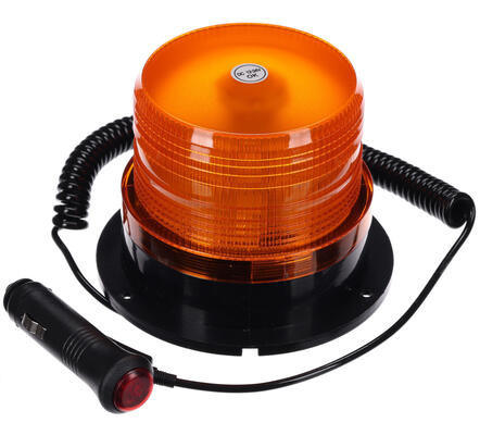 Výstražné světlo na auto s magnetem CAR BEACON 1, LED, žluté