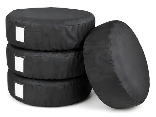 Ochranné obaly na pneumatiky CAR TIRE COVER BASIC L, 13"–17", 4 ks