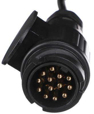 Propojovací spirálový kabel zástrčky tažného zařízení TRAILER CABLE 4, 13-13pin, 3m