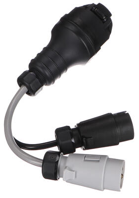 Kabelová redukce zásuvky tažného zařízení TRAILER CABLE 5, ze 13pin na 7pin N+S, 35cm