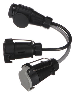 Kabelová redukce zástrčky tažného zařízení TRAILER CABLE 6, ze 13pin na 7pin N+S, 35cm