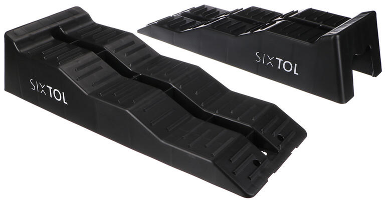 Nájezdové rampy pro auto MECHANIC CAR RAMP 4T, 2ks, černá