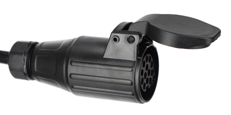 Prodlužovací 13pin kabel - závěsná zásuvka+zástrčka TRAILER CABLE 8, 12V, 5m