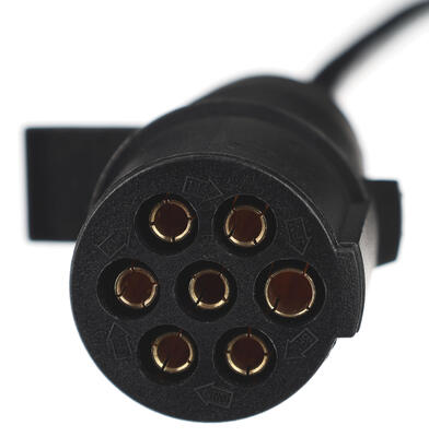 Propojovací spirálový kabel 7pin typ N TRAILER CABLE 11, plastová zástrčka, 24V, 3,5m