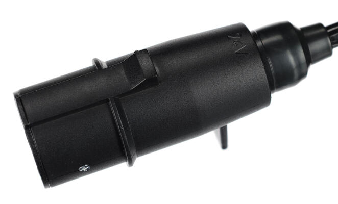 Propojovací spirálový kabel 7pin typ N TRAILER CABLE 11, plastová zástrčka, 24V, 3,5m