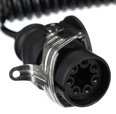 Propojovací spirálový EBS kabel 7pin TRAILER CABLE 14, 24V, 3,5m