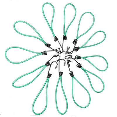 Sada upínacích gum s kovovým hákem CARGO CORD SET 1, 21cm, 12ks