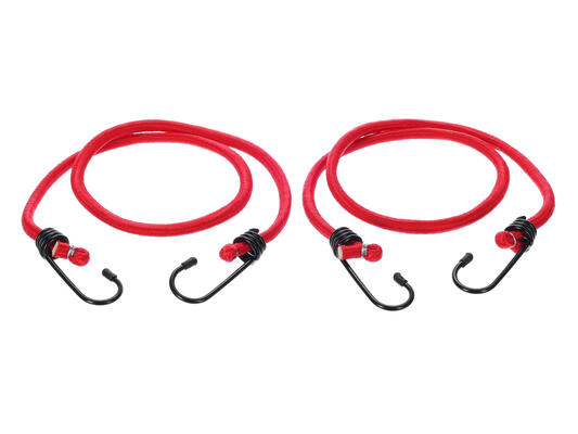 Gumové upínací popruhy/gumicuky CARGO CORD BASIC 80, 80cm, 2ks