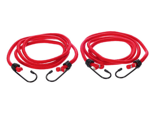 Gumové upínací popruhy/gumicuky CARGO CORD BASIC 150, 150cm, 2ks