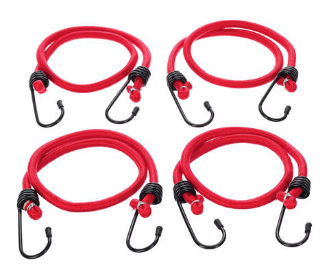 Gumové upínací popruhy/gumicuky CARGO CORD BASIC 60, 60cm, 4ks
