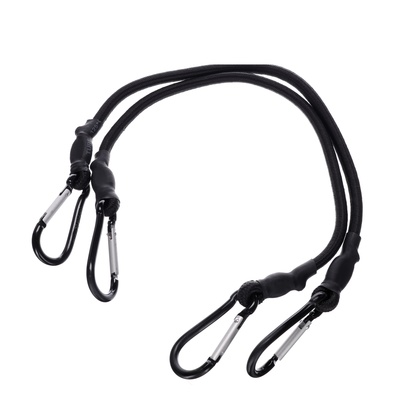 Gumové upínací popruhy/gumicuky CARGO CORD CARABINER 50, 50cm, 2ks