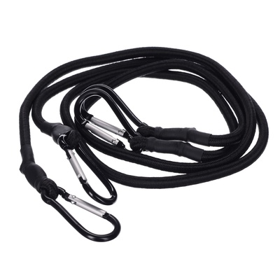 Gumové upínací popruhy/gumicuky CARGO CORD CARABINER 100, 100cm, 2ks