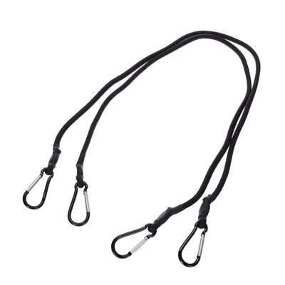 Gumové upínací popruhy/gumicuky CARGO CORD CARABINER 100, 100cm, 2ks