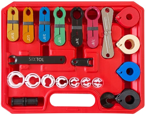 Sada odpojovačů paliva a klimatizace MECHANIC AC SET 1, 22 ks