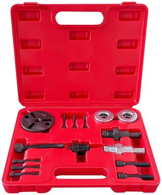 Sada na demontáž spojky kompresoru klimatizace MECHANIC AC SET 2, 15 ks