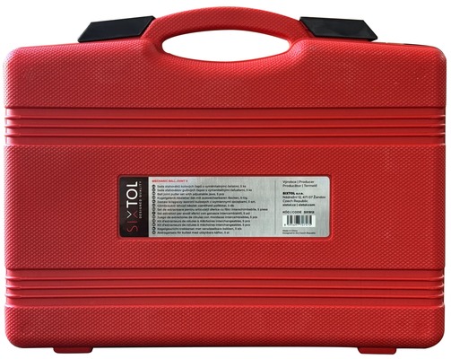 Sada stahováků kulových čepů s vyměnitelnými čelistmi MECHANIC BALL JOINT 9, 5 ks