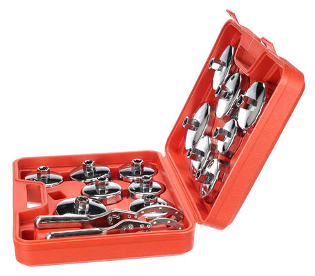 Sada kalíškových klíčů na olejové filtry MECHANIC OIL WRENCH 16, 16 ks
