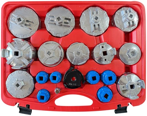 Sada na demontáž olejových filtrů MECHANIC OIL WRENCH 19, 19 ks