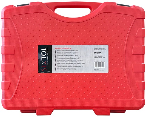 Sada na demontáž olejových filtrů MECHANIC OIL WRENCH 19, 19 ks