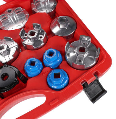 Sada na demontáž olejových filtrů MECHANIC OIL WRENCH 19, 19 ks