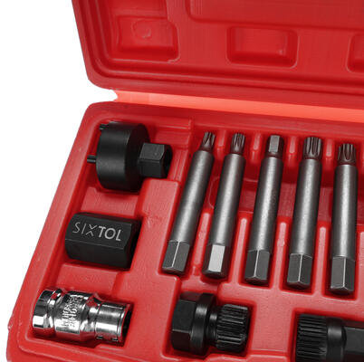 Sada na demontáž řemenice MECHANIC PULLEY SET 1, 13 ks