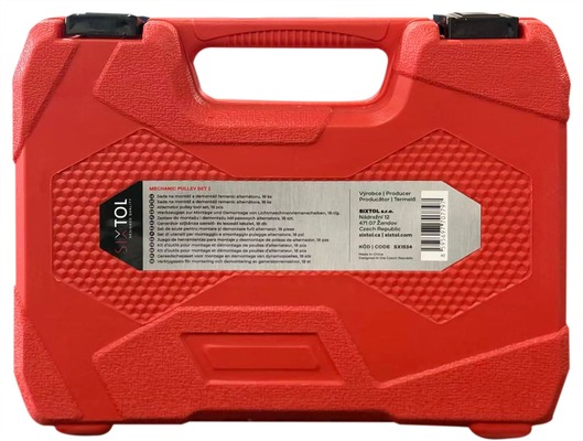 Sada na montáž a demontáž řemenic alternátoru MECHANIC PULLEY SET 2, 18 ks