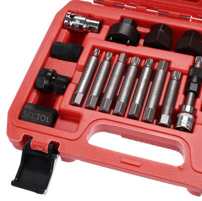 Sada na montáž a demontáž řemenic alternátoru MECHANIC PULLEY SET 2, 18 ks