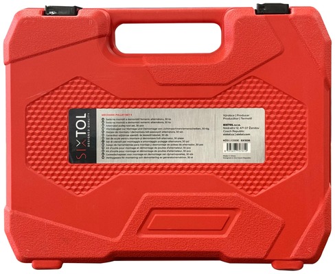 Sada na montáž a demontáž řemenic alternátoru MECHANIC PULLEY SET 4, 30 ks