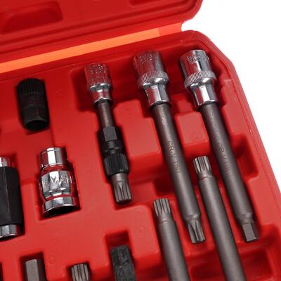 Sada na montáž a demontáž řemenic alternátoru MECHANIC PULLEY SET 4, 30 ks