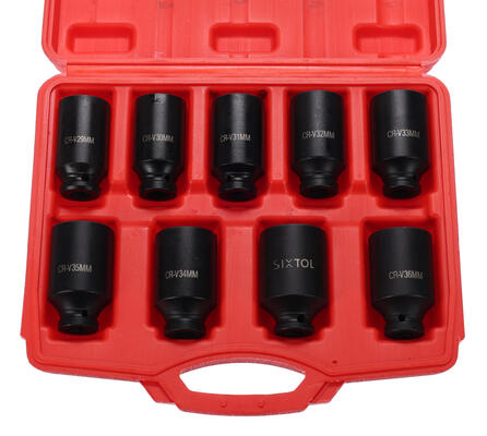Sada nástrčných hlavic MECHANIC WRENCH SET 1, 1/2", 9 ks
