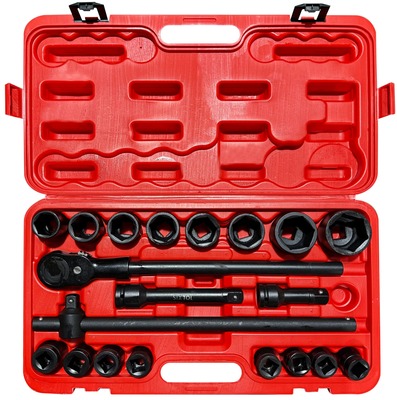 Sada nástrčných hlavic s ráčnou MECHANIC WRENCH SET 2, heavy-duty, 21 ks